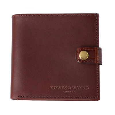 Howes & Wayko Certificate Wallet - Brown